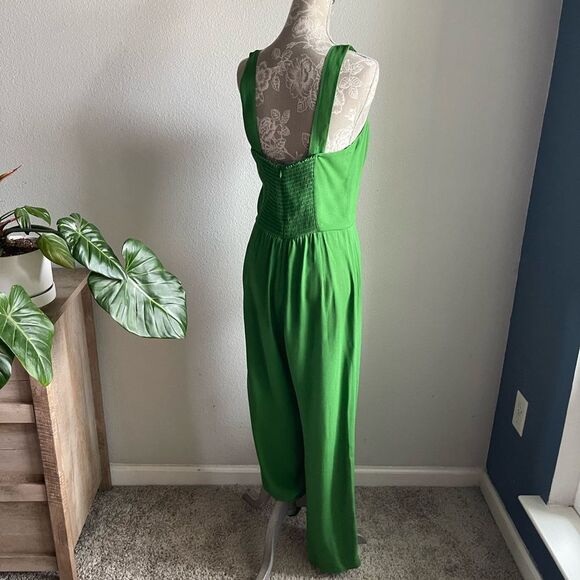 Reformation Alva Jumpsuit in Kelly Green - Picture 11 of 11